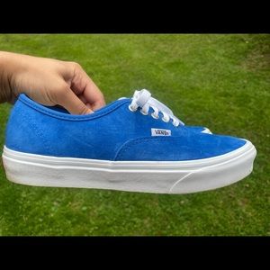 Vans Pig Suede Princess Blue Skate Shoes